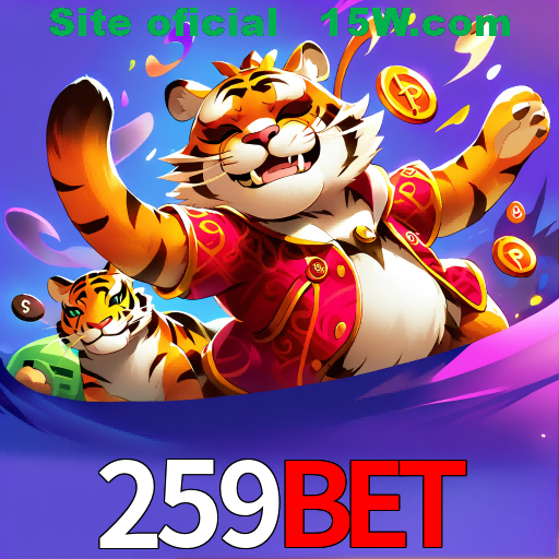 Imagem promocional da 259bet mostrando a plataforma e suas vantagens
